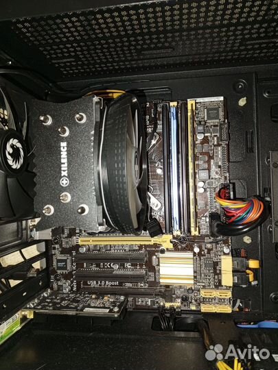 Комплект: h87m-plus + e3 1230v3 + озу