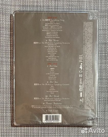 Kiss - Symphony 2DVD Rus