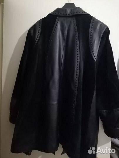 Куртка кожаная женская 54 56