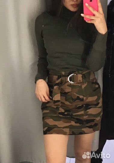 Водолазка и юбку