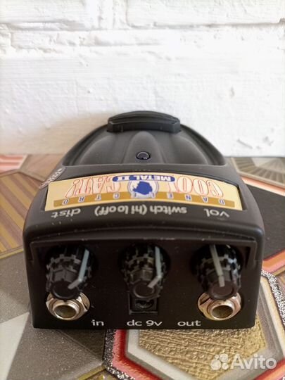 Педаль эффектов Danelectro Cool Cat Metall II