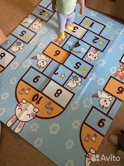 Складной детский коврик