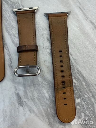 Кожанный ремешок Apple watch Leather