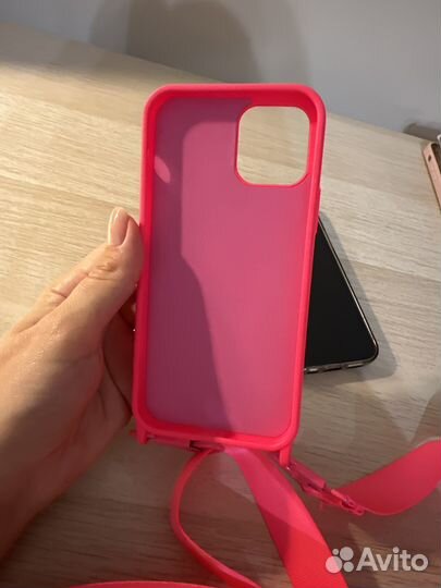 iPhone 12 12 pro чехол новый с ремешком