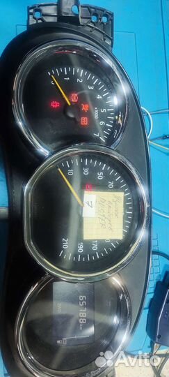 Панель приборов Renault Duster 2015