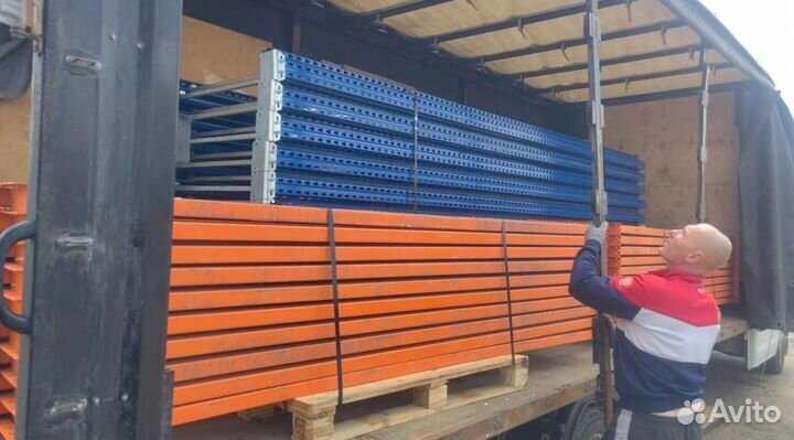 Стеллажи с пробегом