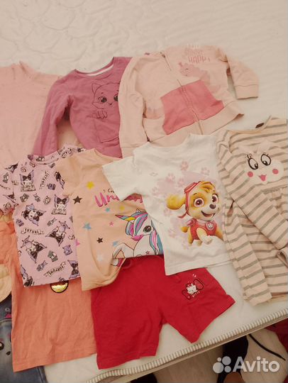 Вещи пакетом для девочки 92 98
