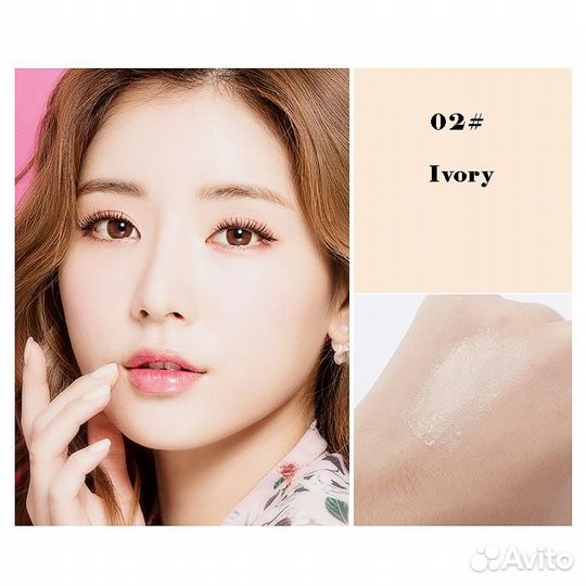 Тональный крем Zozu Bubble, тон 01 натуральный