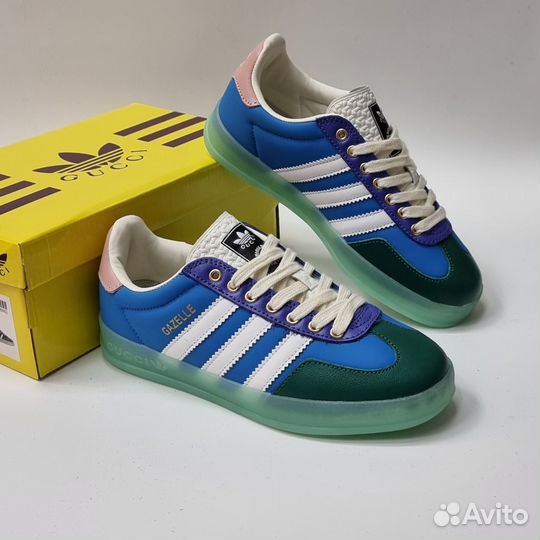 Кроссовки Adidas gazelle gucci