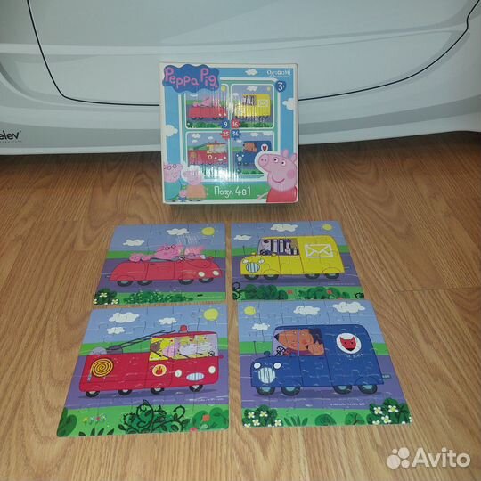 Детские книжки и пазлы