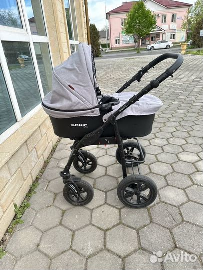 Коляска 2 в 1 соник верди