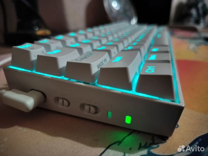 Игровая механическая клавиатура Redragon K530W RGB