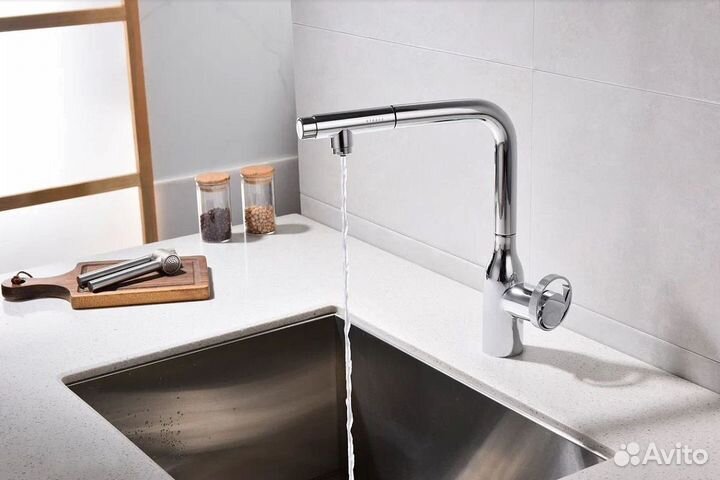 Смеситель для кухни Paulmark Urban хром Ur213104-CR