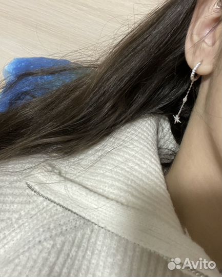 Серебряные серьги