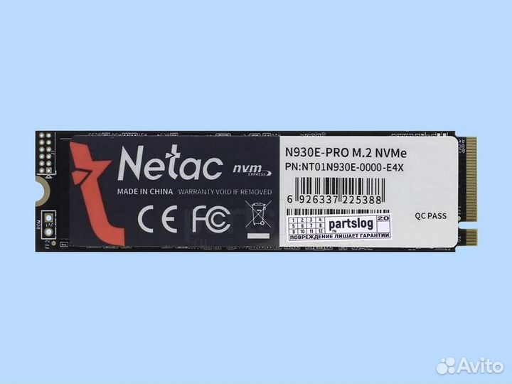 SSD M.2 накопитель Netac N930E Pro 512 гб NT01N930