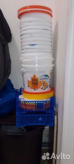 Ведра пластиковые