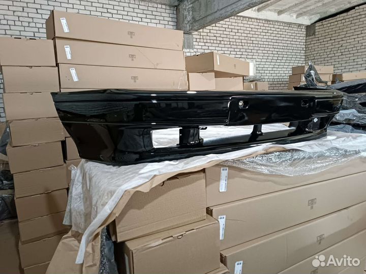 Бампер передний ваз 2114 2115 цвет Робин Гуд 391