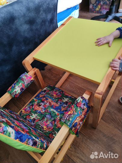 Комплект стол и стул детский