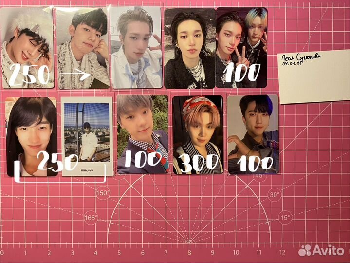 Карты kpop zb1 p1h svt bts skz