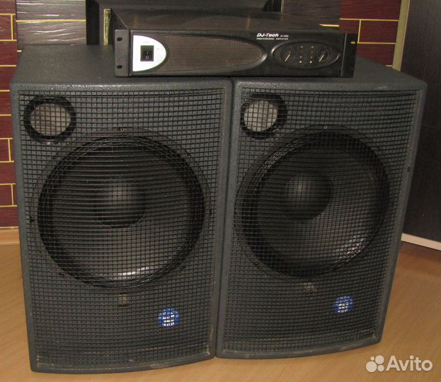 Сабвуферы Pro 500-2000W 2шт Eminence 15