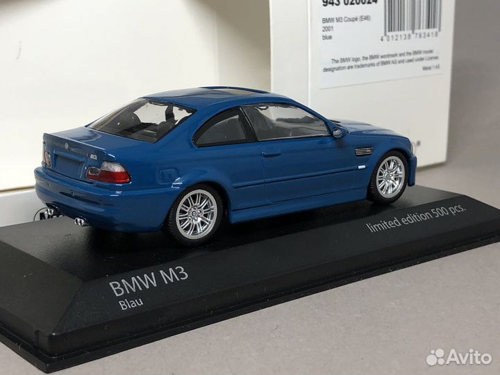 BMW M5 e46 1:43 Minichamps