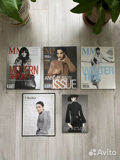 Оригинальные журналы MaxMara 2010, 2011, 2012 года