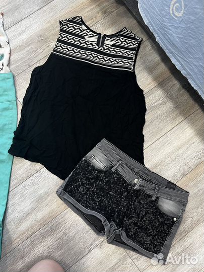 Большой пакет женской одежды xs/s