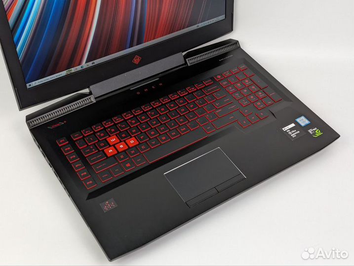 HP omen 17 120Hz i7-7700HQ GTX1070 SSD512