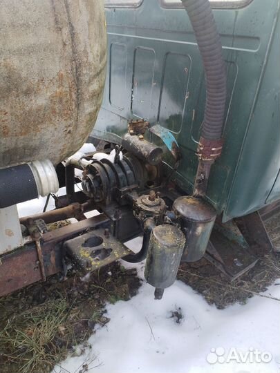 Газ 3307 ассенизатор откачка