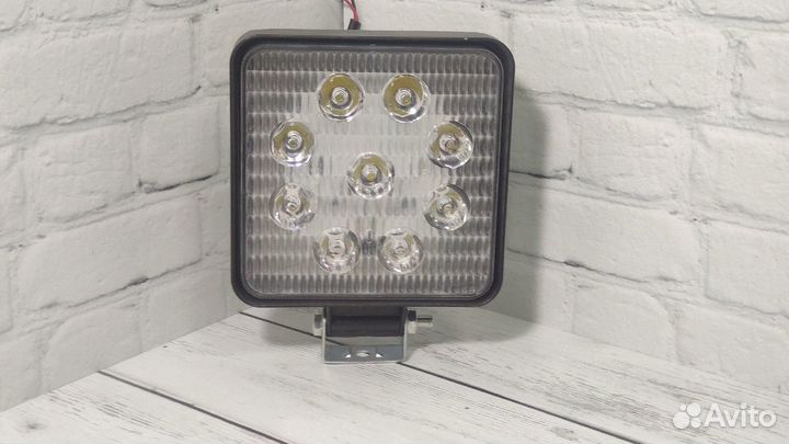 Led Фара дополнительного света 27 Ватт