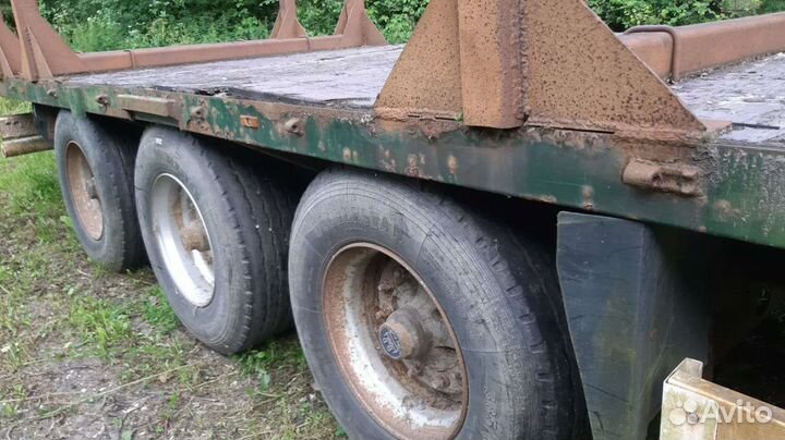 Полуприцеп бортовой Krone SDP24, 2003