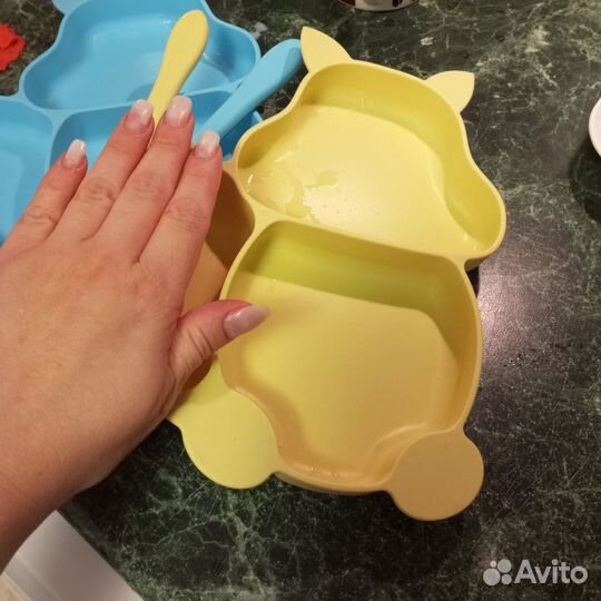 Посуда детская мягкая
