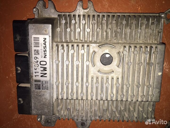 Блок управ/двигателе, эмулятор катилиз., клемма