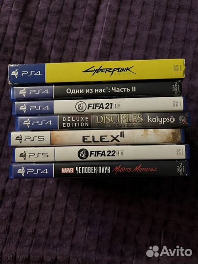 Игры на дисках для ps5 бу