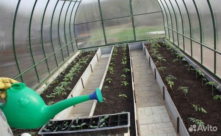 Теплица из поликарбоната