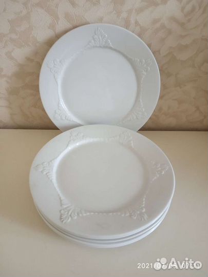 Набор фарфоровых тарелок 6 или 12шт Вербилки(Гардн