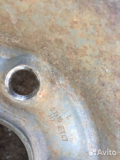 Диск колесный R15 5x112 Audi Skoda VW