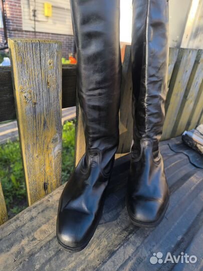 Сапоги офицерские хромовые 43 размер 1962 года