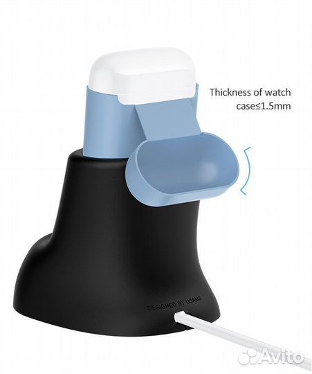 Подставка + бзу usams 2IN1 для Apple Watch/AirPods