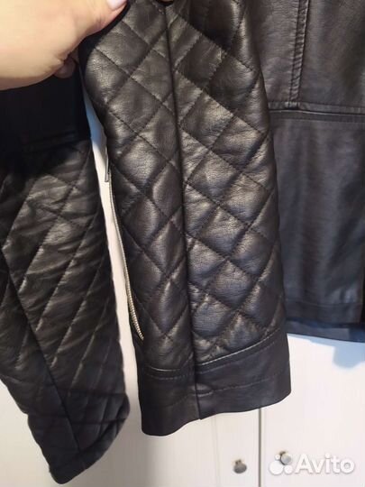 Куртка женская кожзам 46