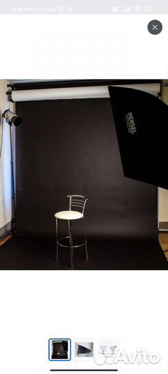 Фон для фотосессии и Держатель фона с перекладиной