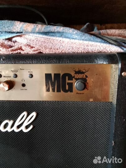 Гитарный комбоусилитель marshall