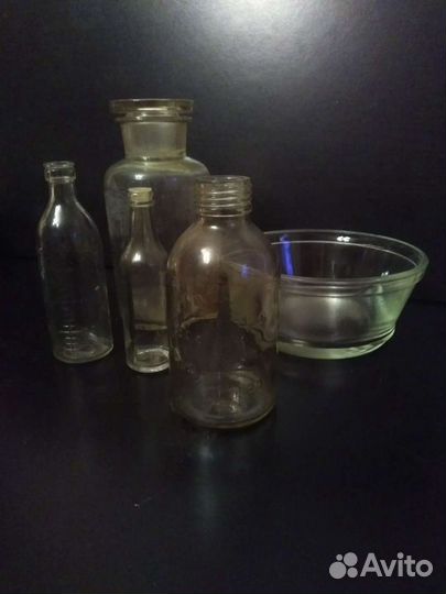 Винтажные ёмкости стекло