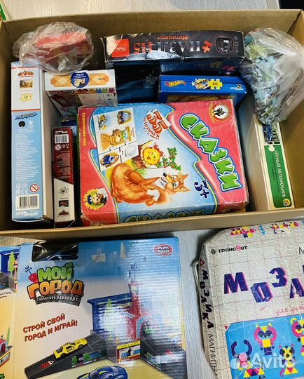 Пазлы и развивающие игры