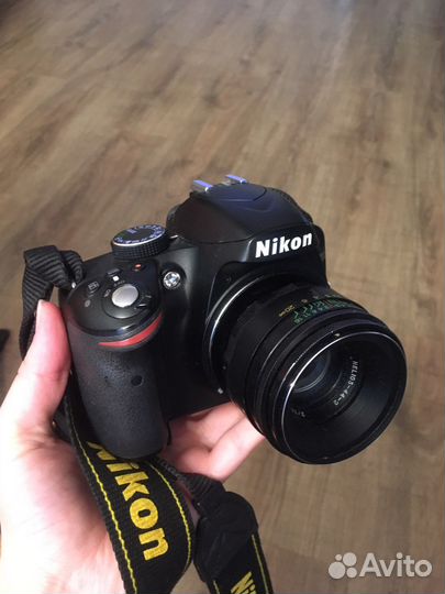Зеркальный фотоаппарат nikon d3200 объектив 18-105