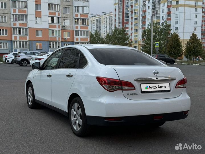 Nissan Almera 1.6 МТ, 2017, 185 897 км