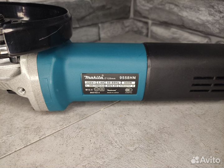 Болгарка ушм Makita 9558HN с регулятором оборотов