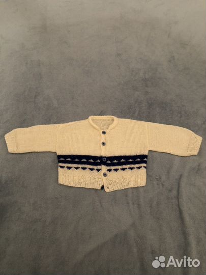 Вязаные детские вещи ручной работы