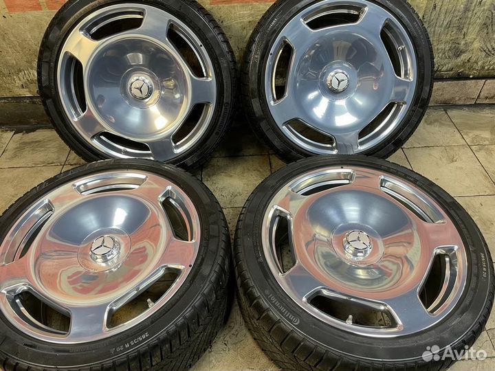 Оригинал Mercedes Maybach W223 255/40 R20 разношир