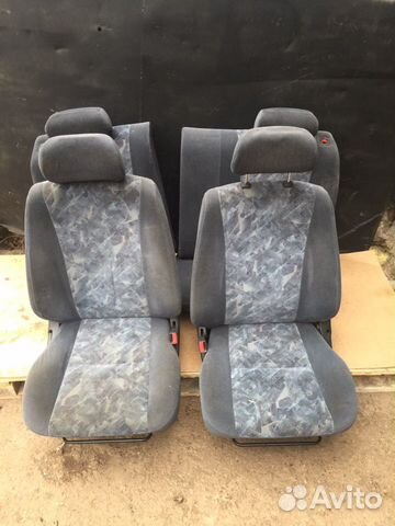 Сиденья тойота Carib ае111-115